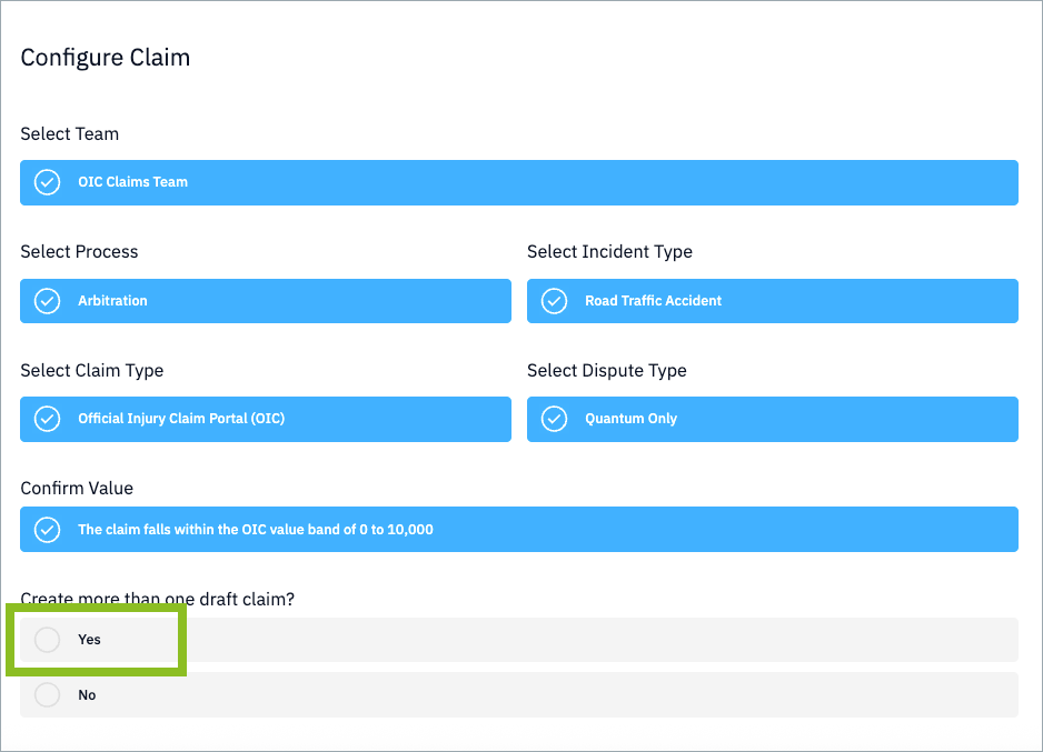 Bulk Upload Selector
