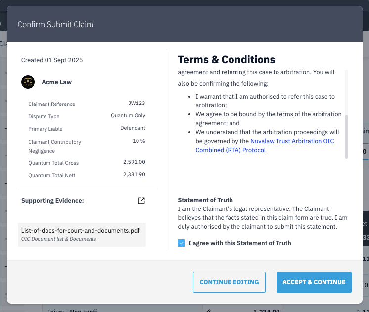 Contracting Modal